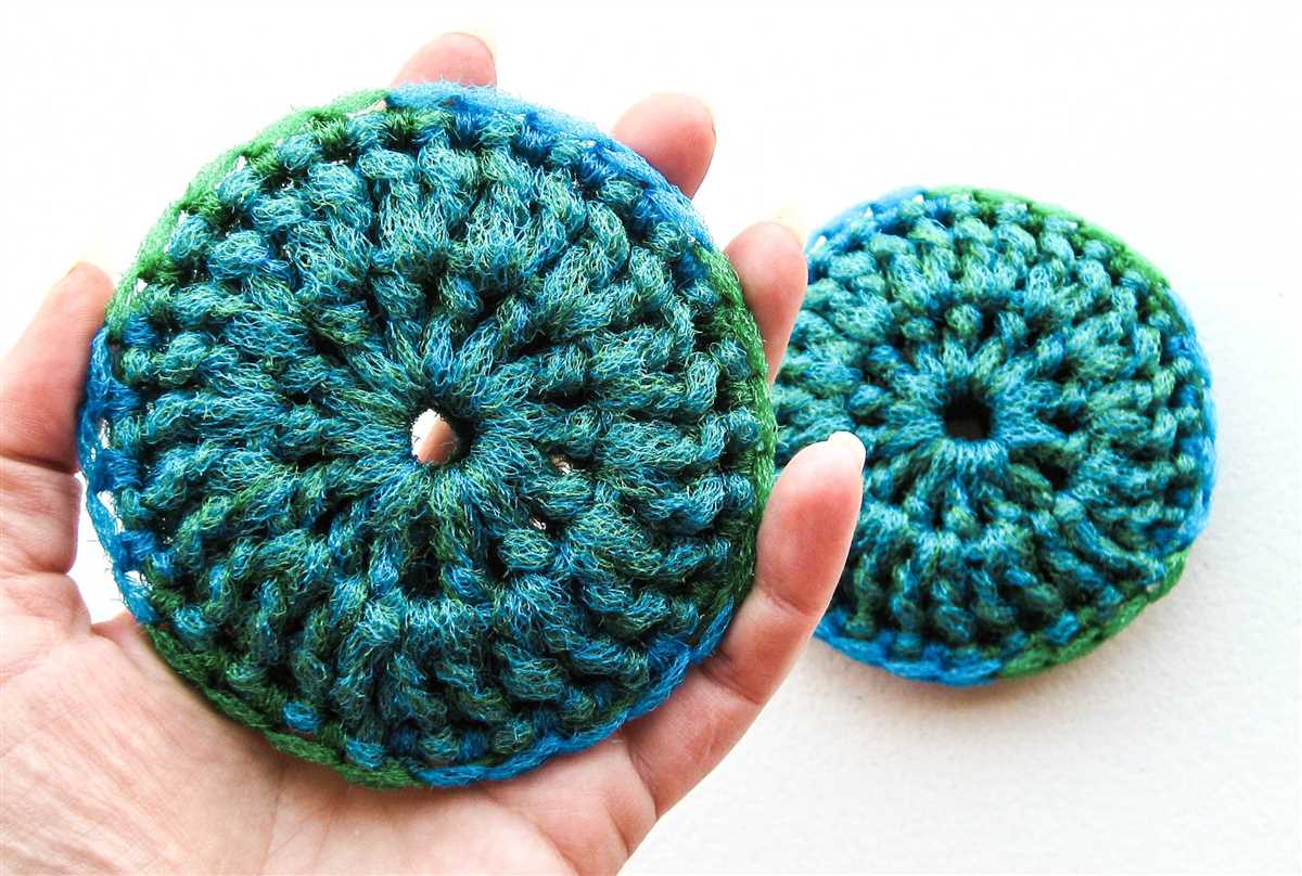 Free knitting pattern for dish scrubbies