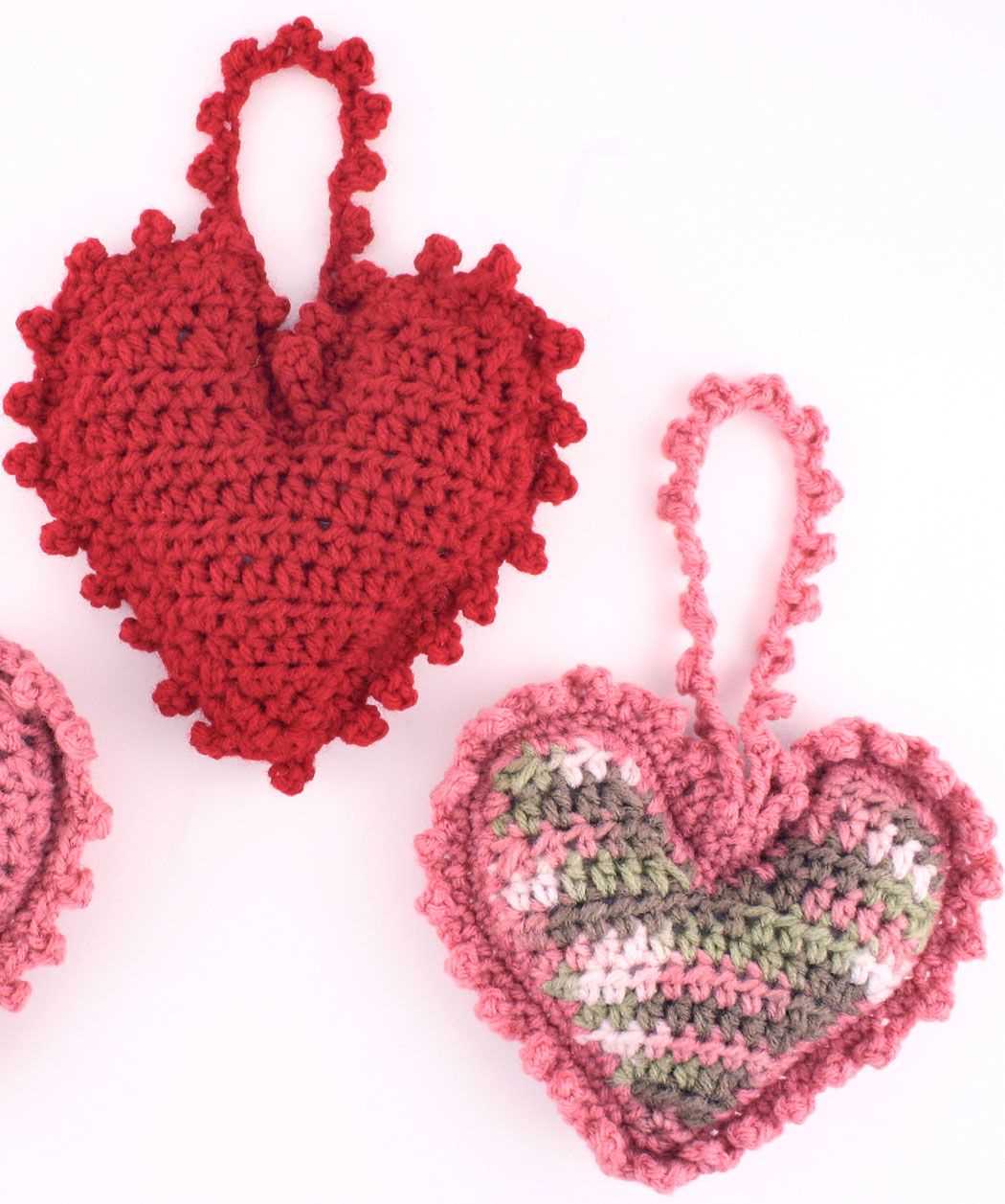 Free knitting pattern for heart shaped