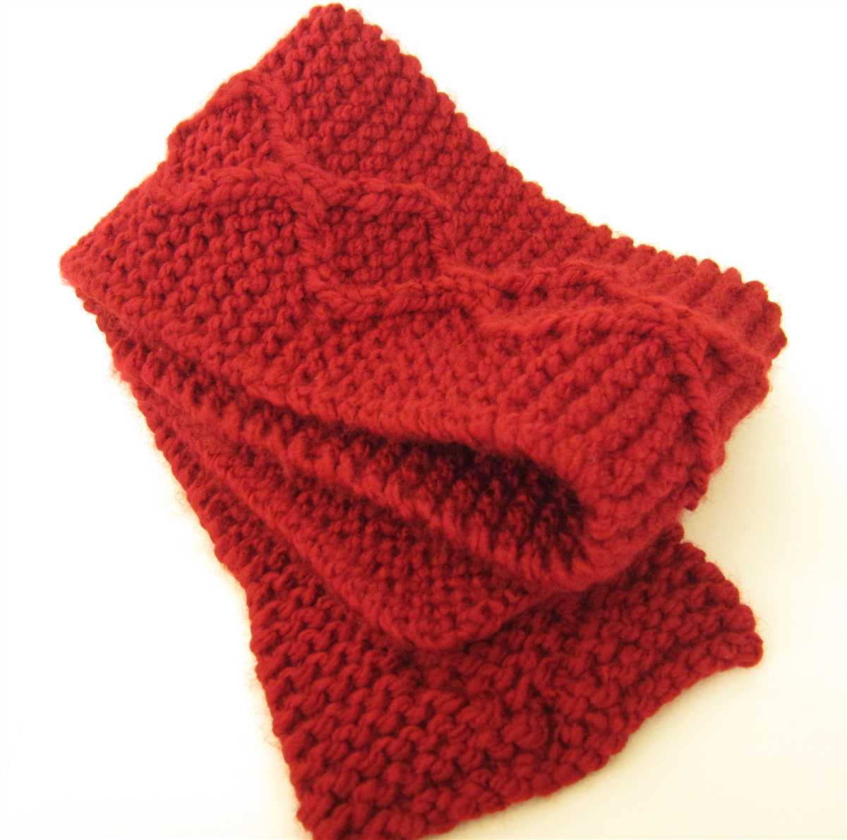 Free knitting pattern scarf