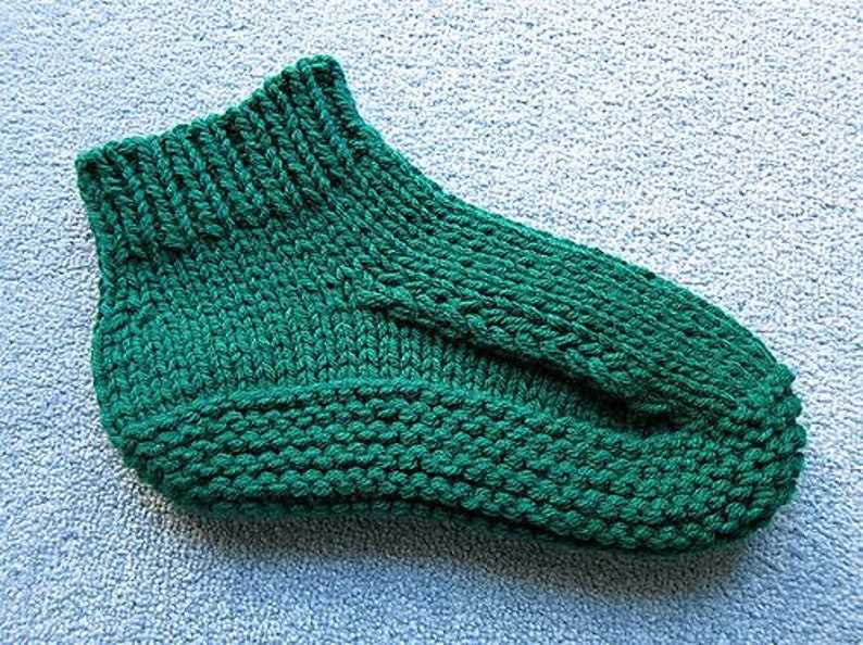 Free knitting pattern slippers