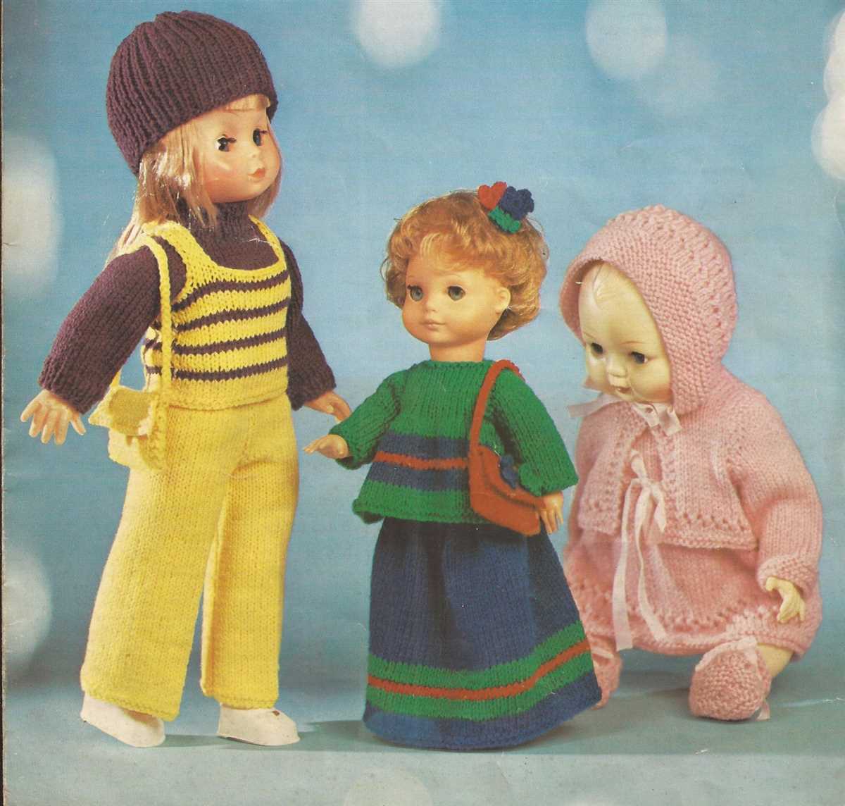 Free knitting patterns for 16 inch dolls