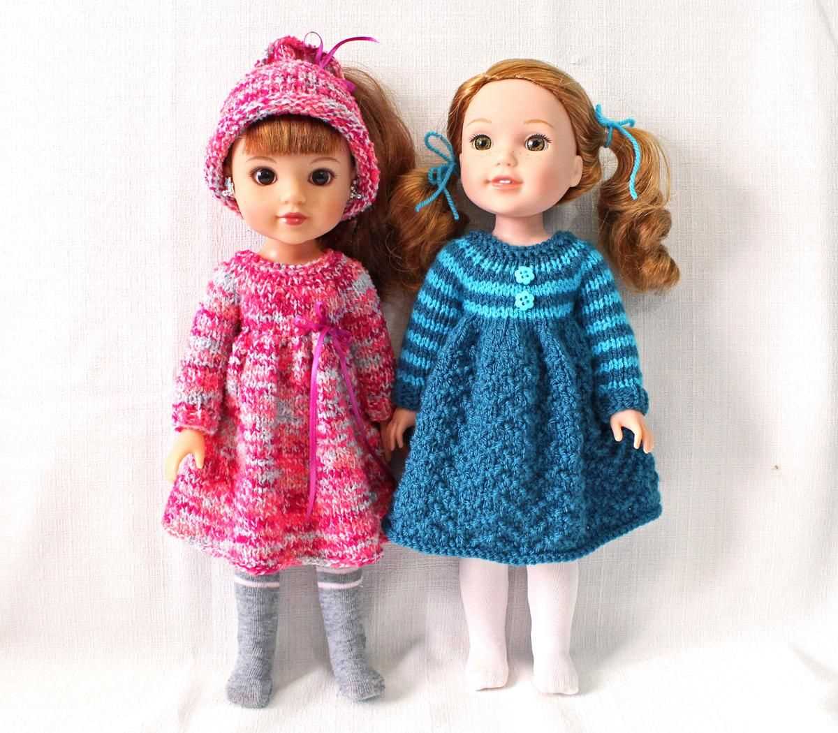 Free knitting patterns for 16 inch dolls