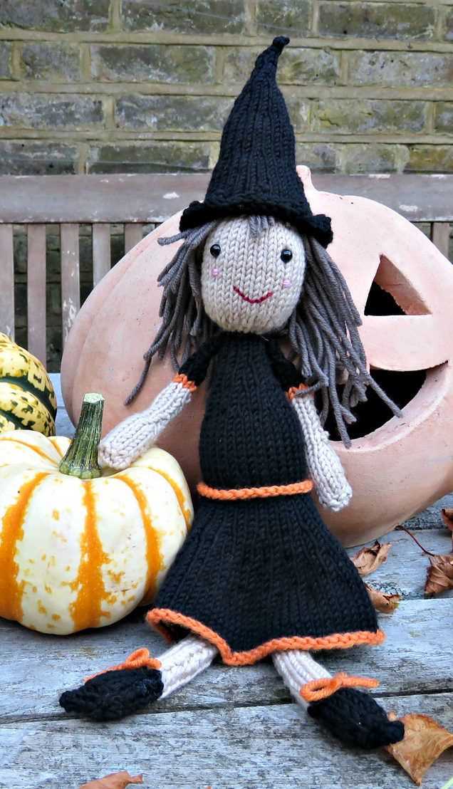 Free knitting patterns for halloween toys