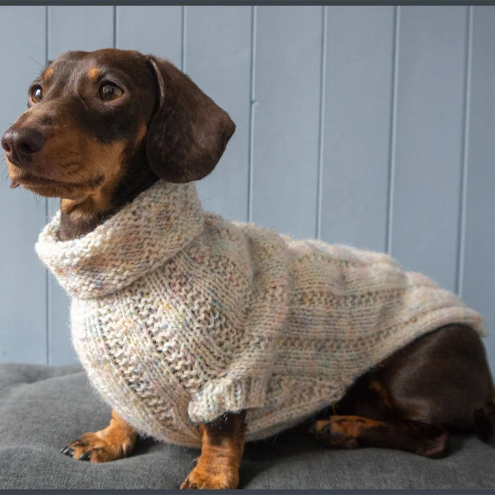 Free knitting patterns for miniature dachshund sweaters