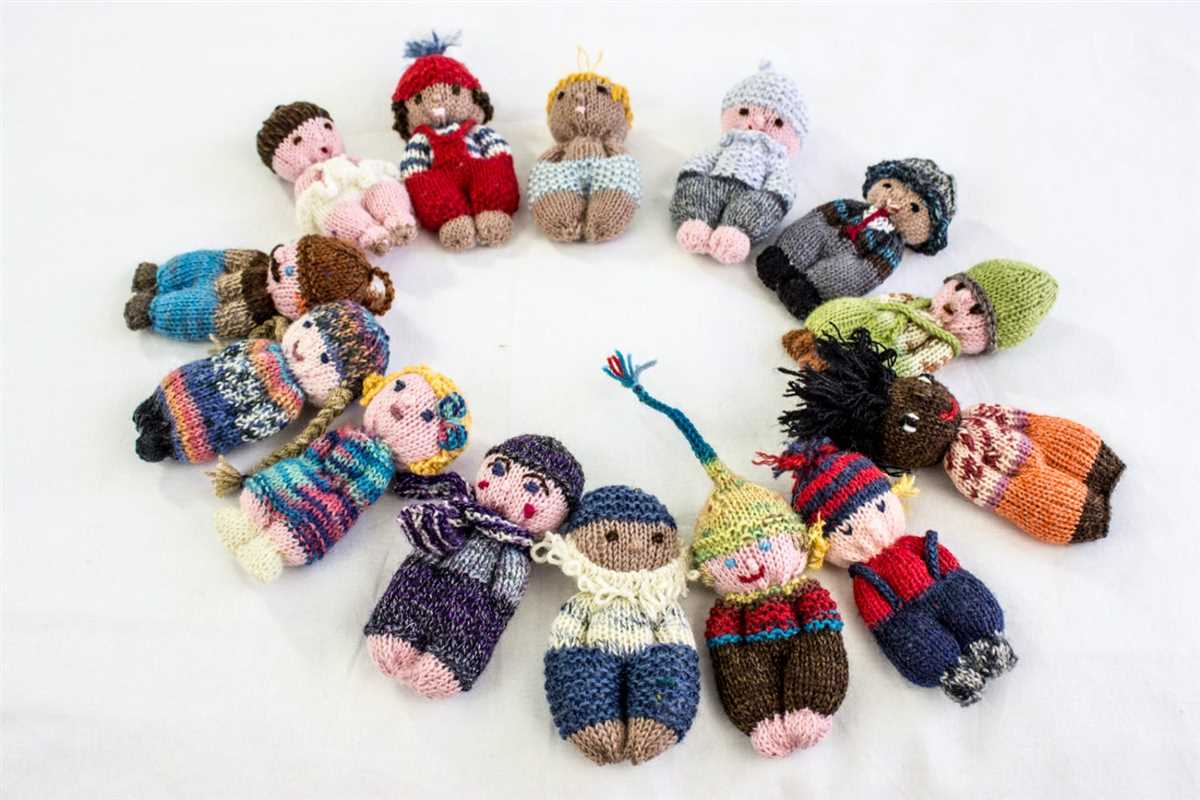 Free knitting patterns toys dolls