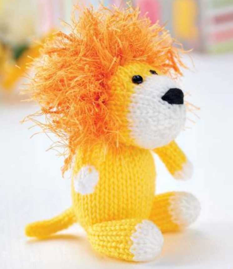 Free lion knitting pattern