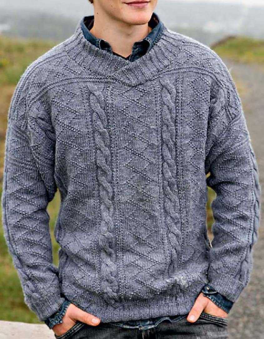 Free mens chunky knit sweater patterns