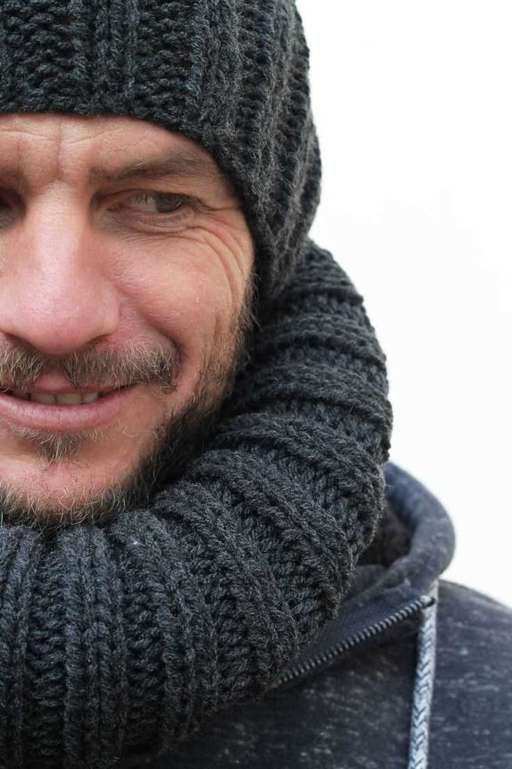 Free pattern for men's knitted hat