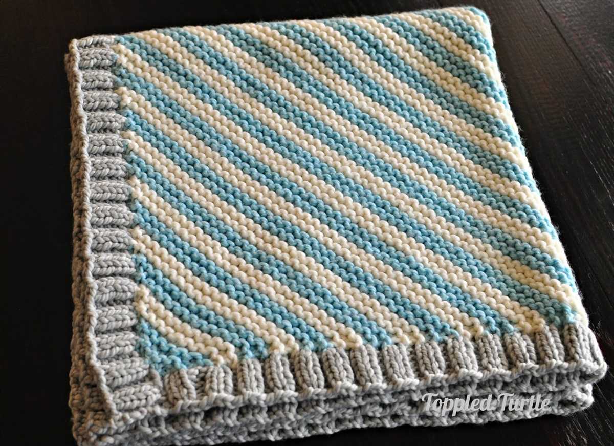 Free patterns for knitted baby blankets