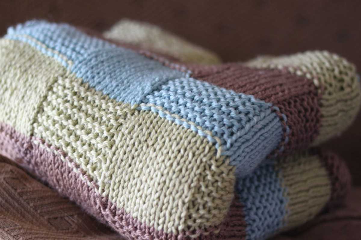 Free patterns for knitted baby blankets