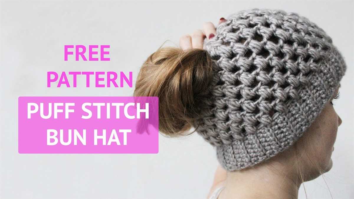 Free ponytail knit hat pattern