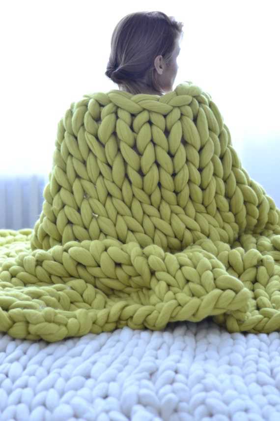 Free super chunky blanket knitting patterns