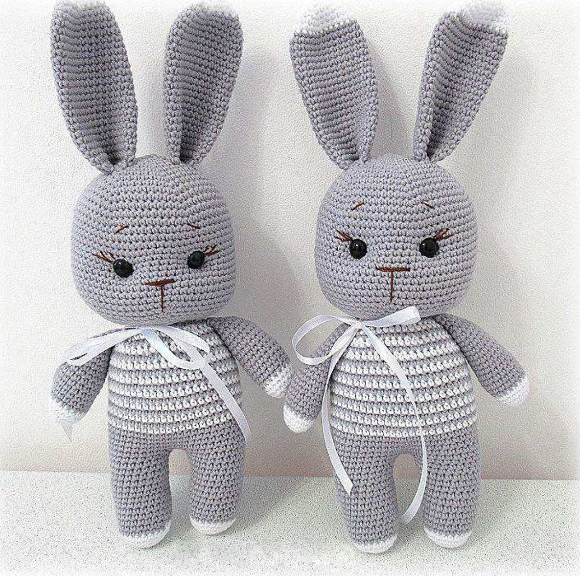 Free toy rabbit knitting patterns