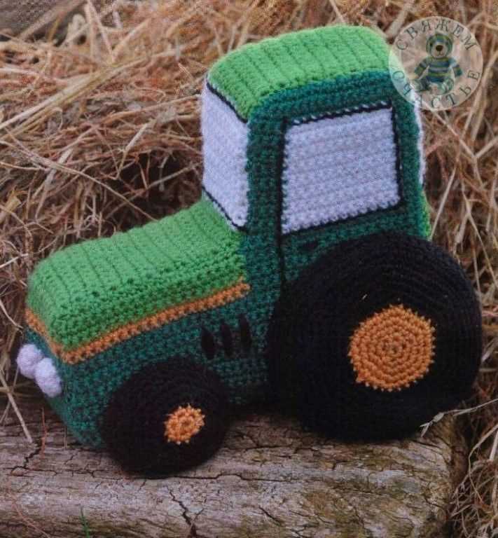 Free tractor knitting pattern