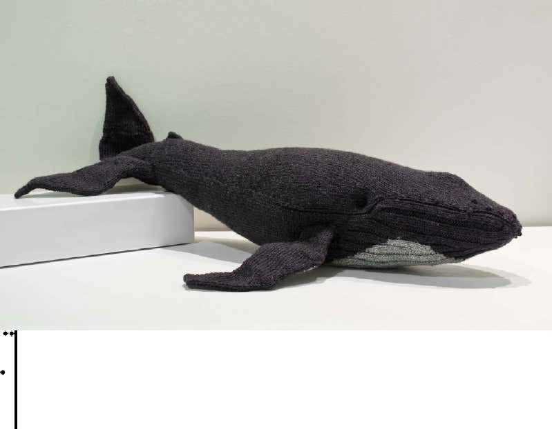 Free whale knitting pattern