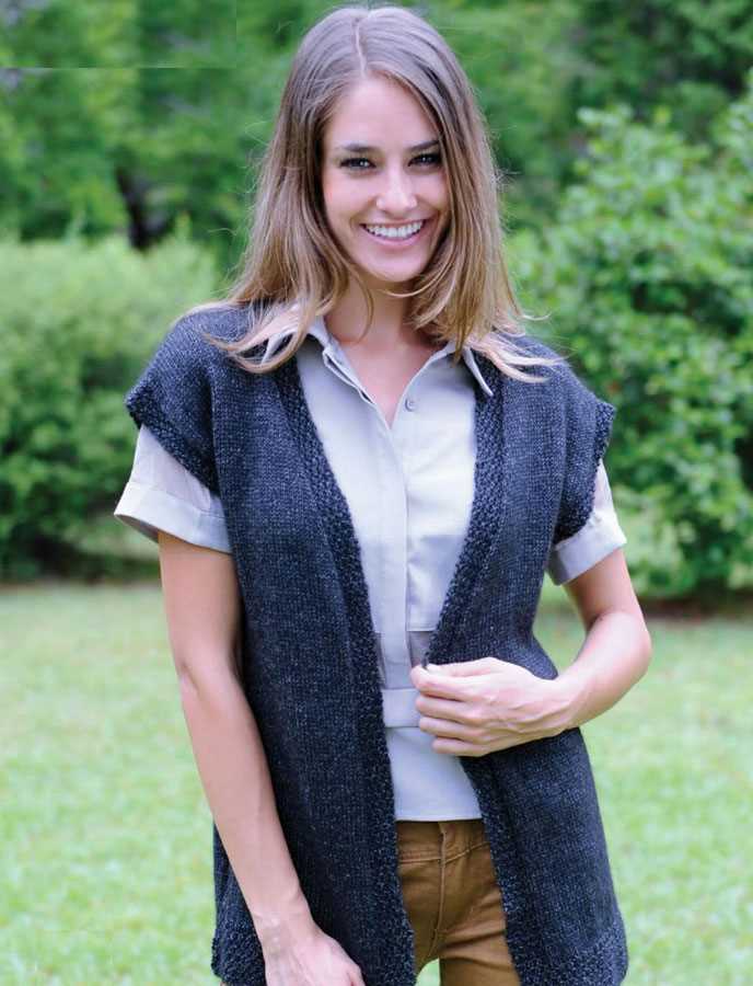 Free women's knit vest patterns