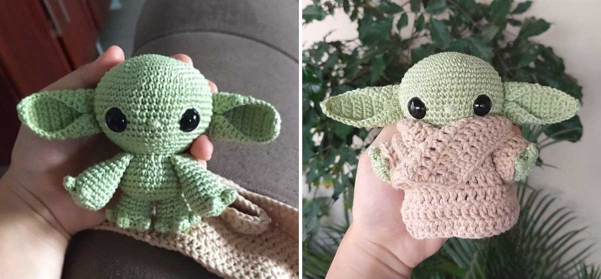 Free yoda knitting pattern