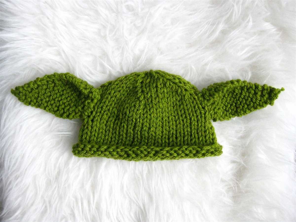 Free yoda knitting pattern