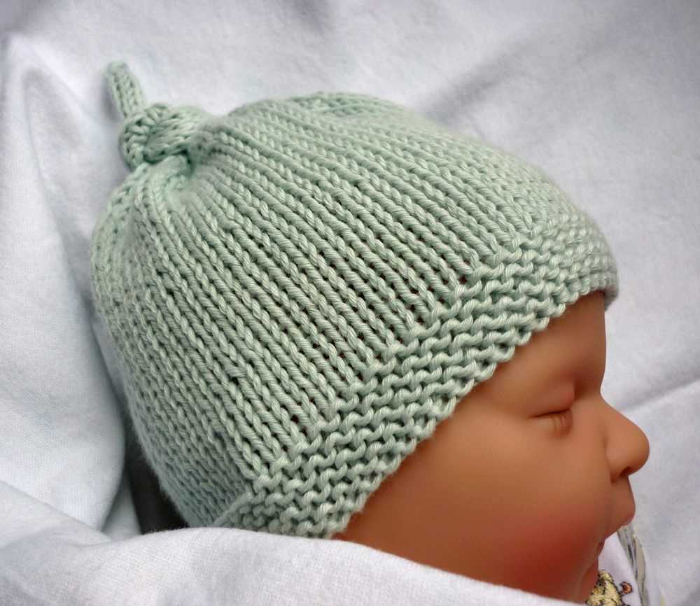 Free baby hat knit pattern