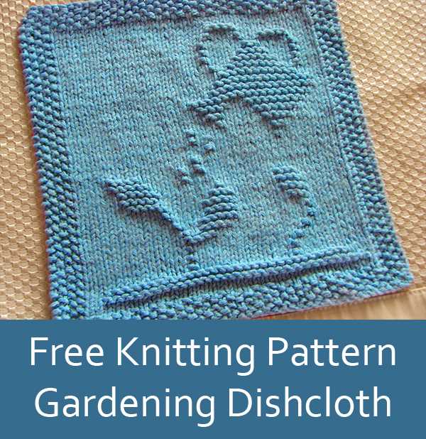 Free baby washcloth knitting patterns