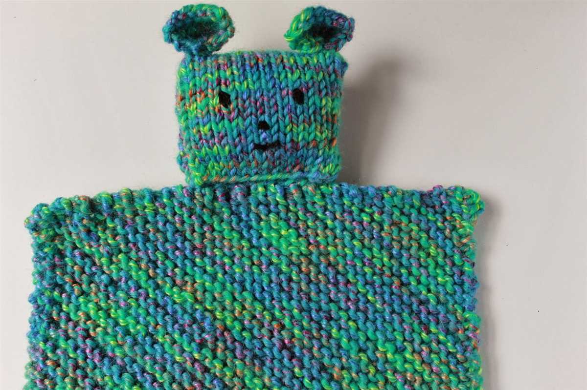 Free blanket buddy knitting pattern