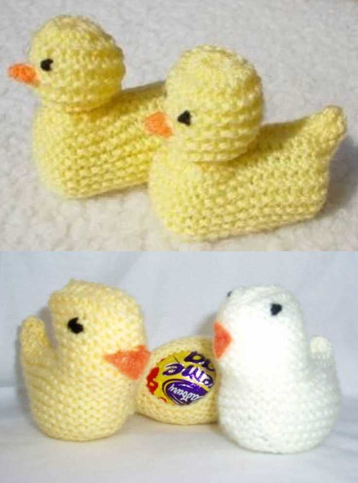 Free creme egg bunny knitting pattern