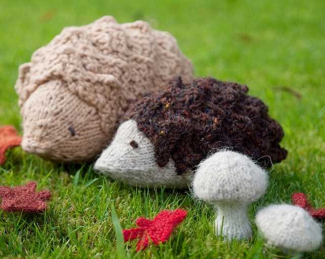 Free easy hedgehog knitting pattern