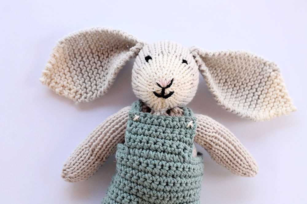 Free easy knit bunny pattern