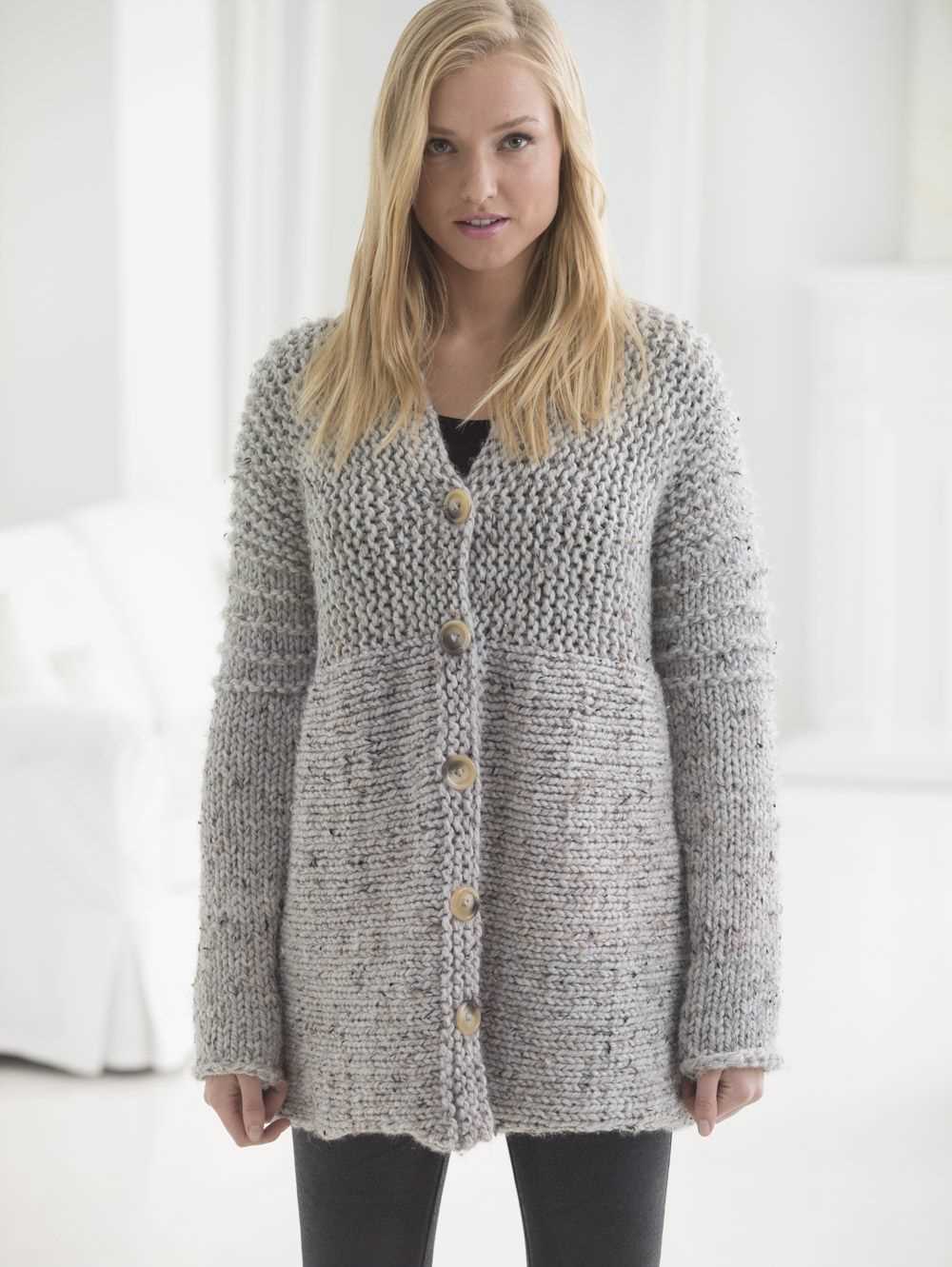 Free easy knit cardigan sweater patterns