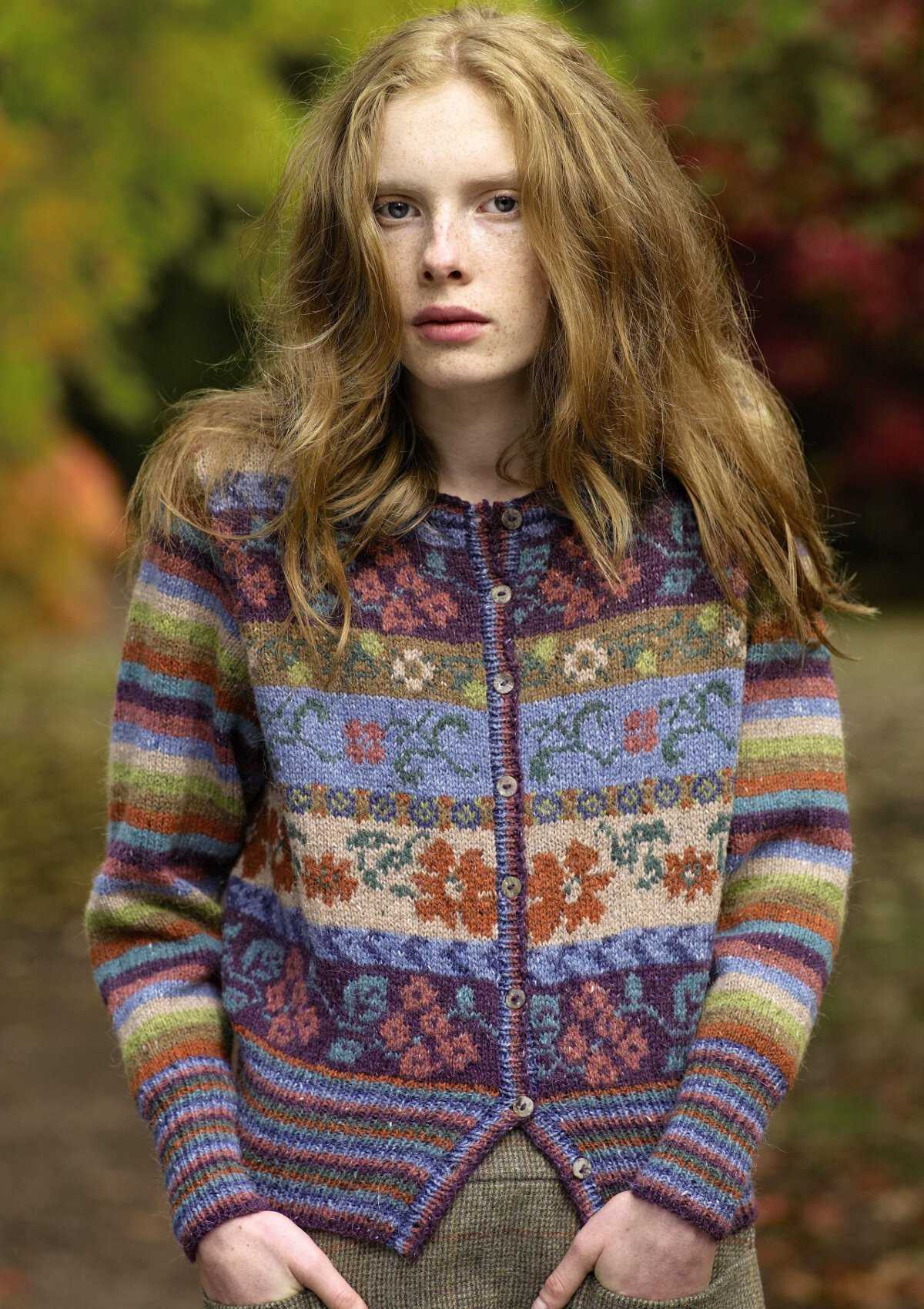 Free fair isle cardigan knitting patterns