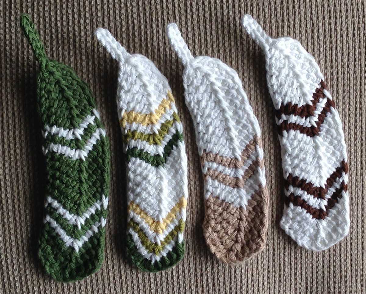 Free feather knitting pattern