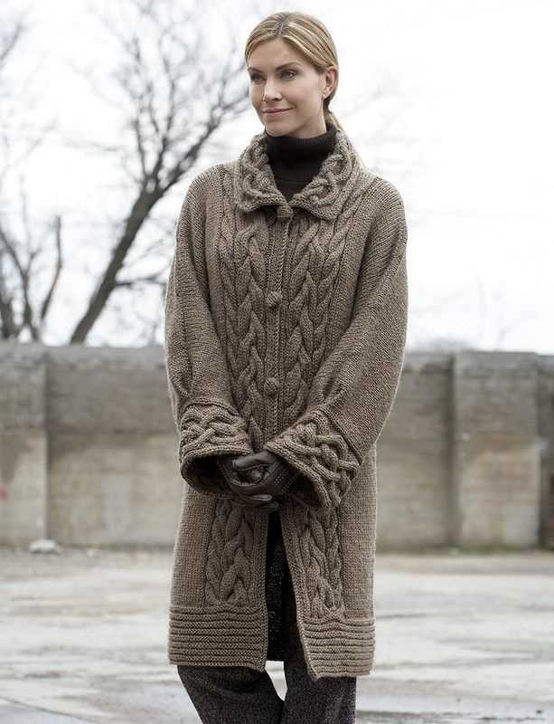 Free knit coat patterns