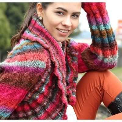 Free knit shrug pattern