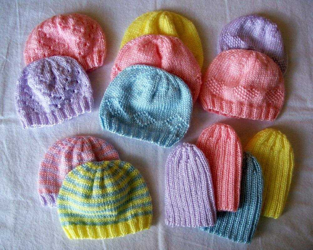 Free knitted baby hat pattern