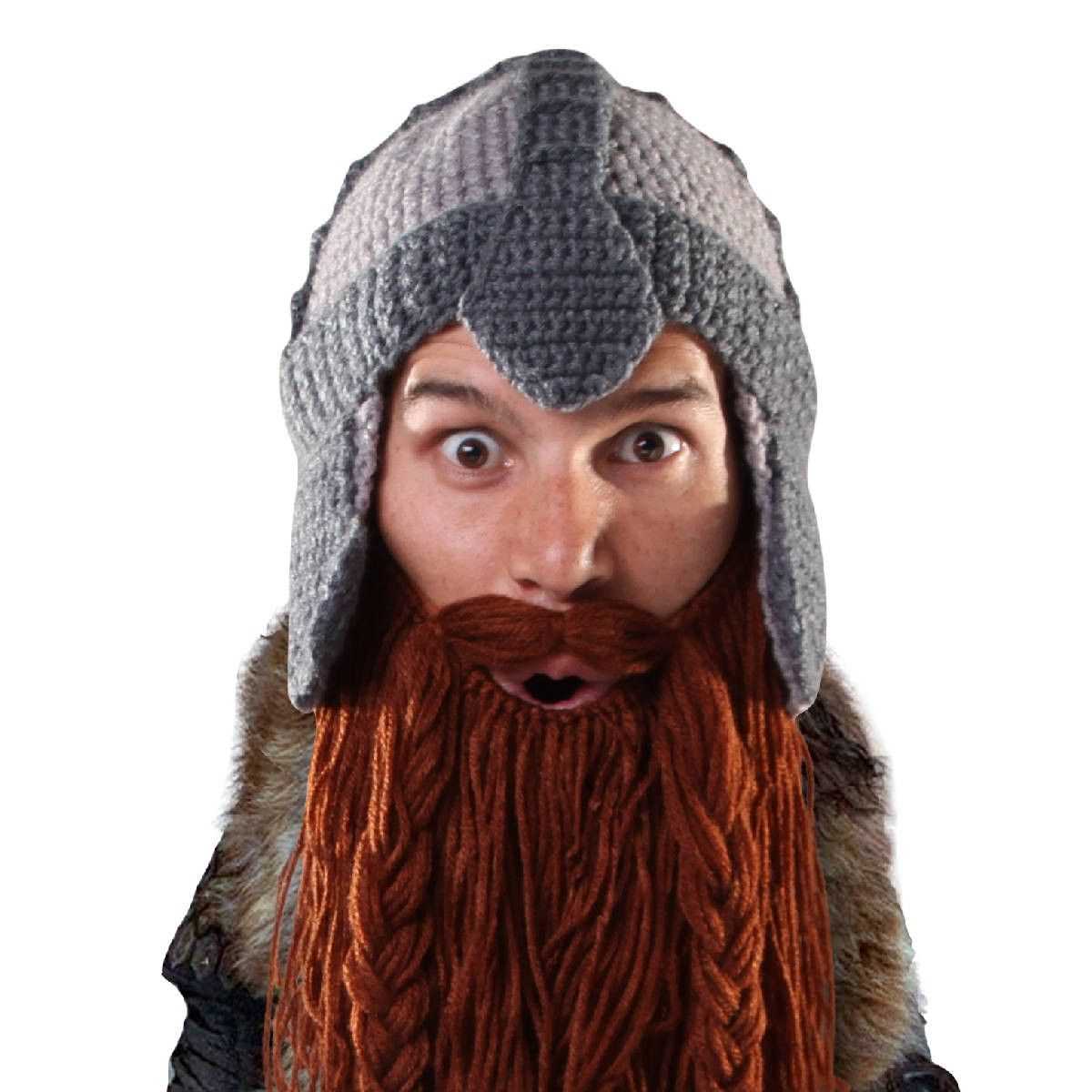 Free knitted beard pattern