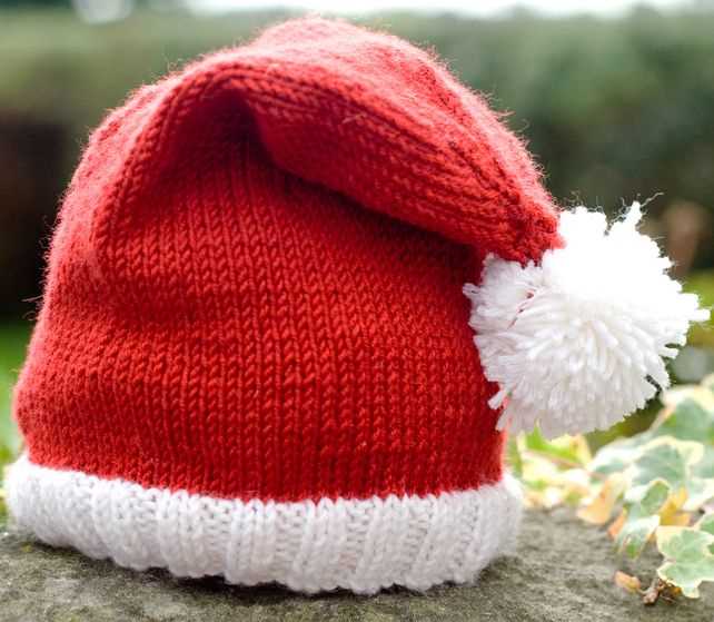 Free knitted christmas hat patterns