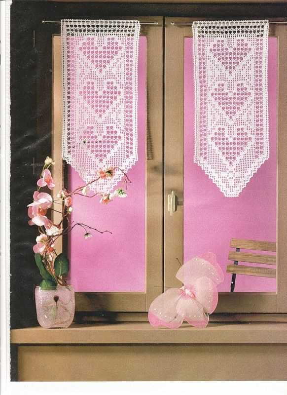 Free knitted curtain patterns