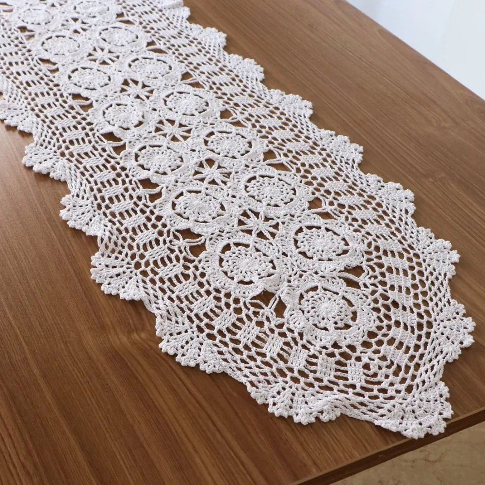 Free knitted lace tablecloth patterns