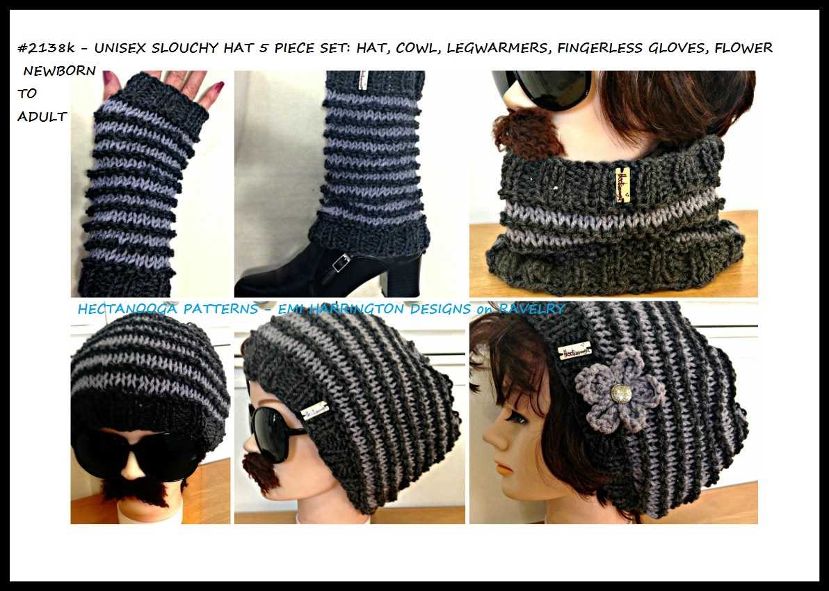 Free knitted pixie hat pattern for adults