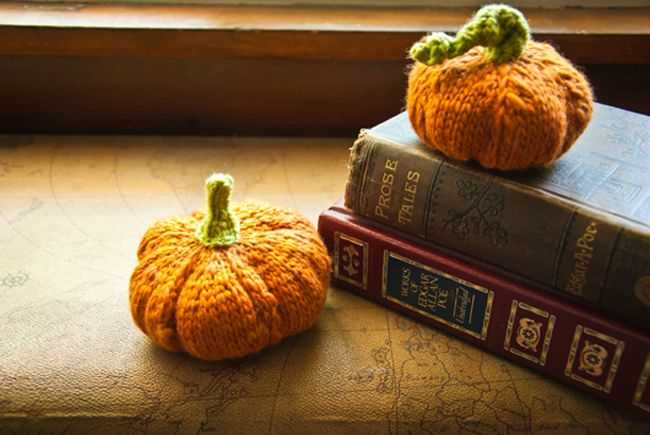 Free knitted pumpkin pattern