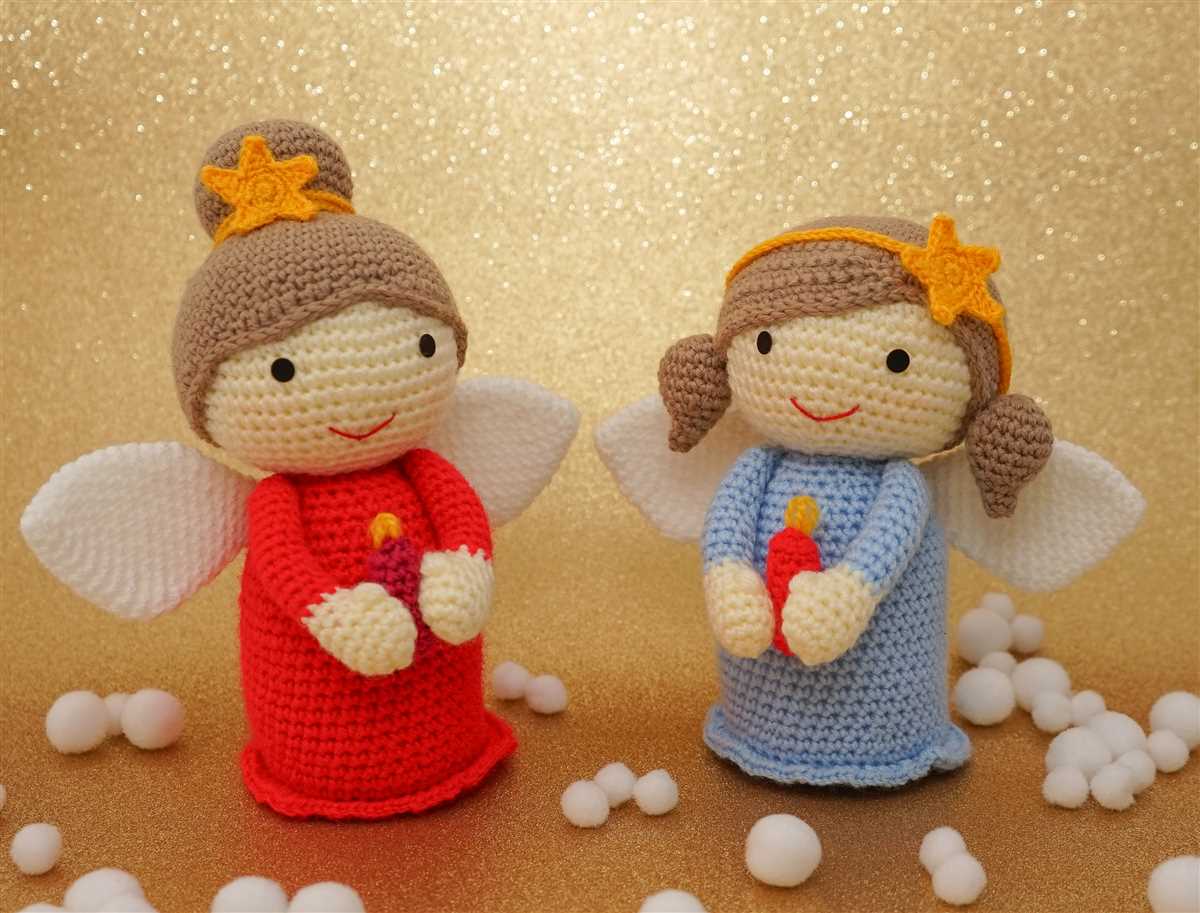 Free knitting pattern for christmas angel