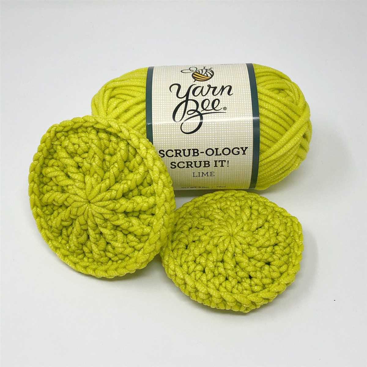 Free knitting pattern for dish scrubbies