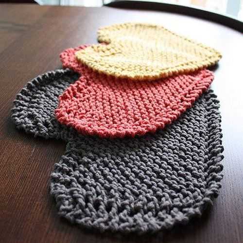 Free knitting pattern for heart shaped