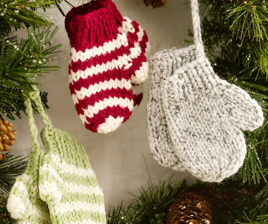 Free knitting patterns for christmas tree ornaments