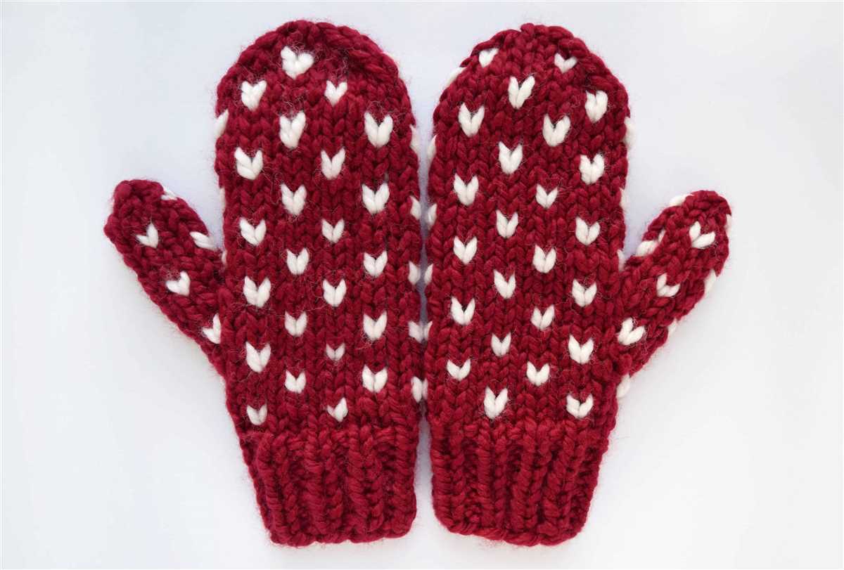 Free knitting patterns for chunky wool mittens