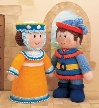 Free knitting patterns toys dolls