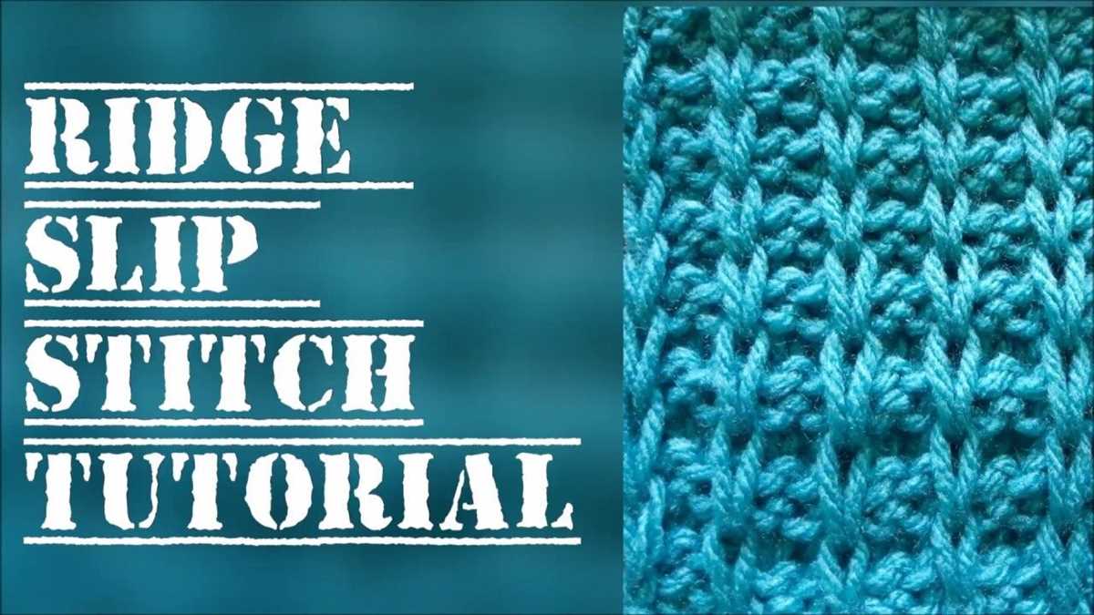 Free knitting patterns tutorials