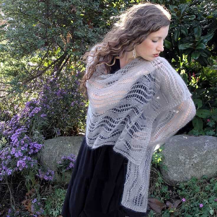 Free lace shawl knitting patterns