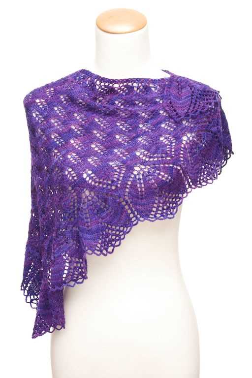 Free lace shawl knitting patterns