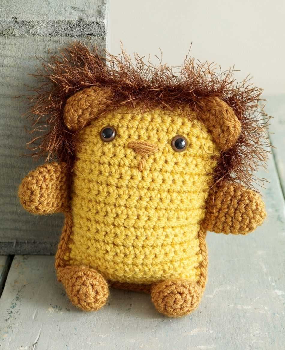 Free lion knitting pattern